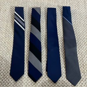 The Tie Bar silk and wool ties